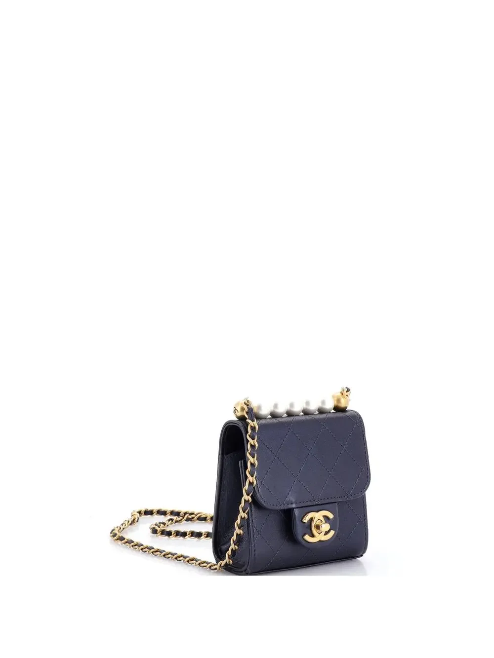 Chanel Chic Pearls Flap Clutch With #205317C25B